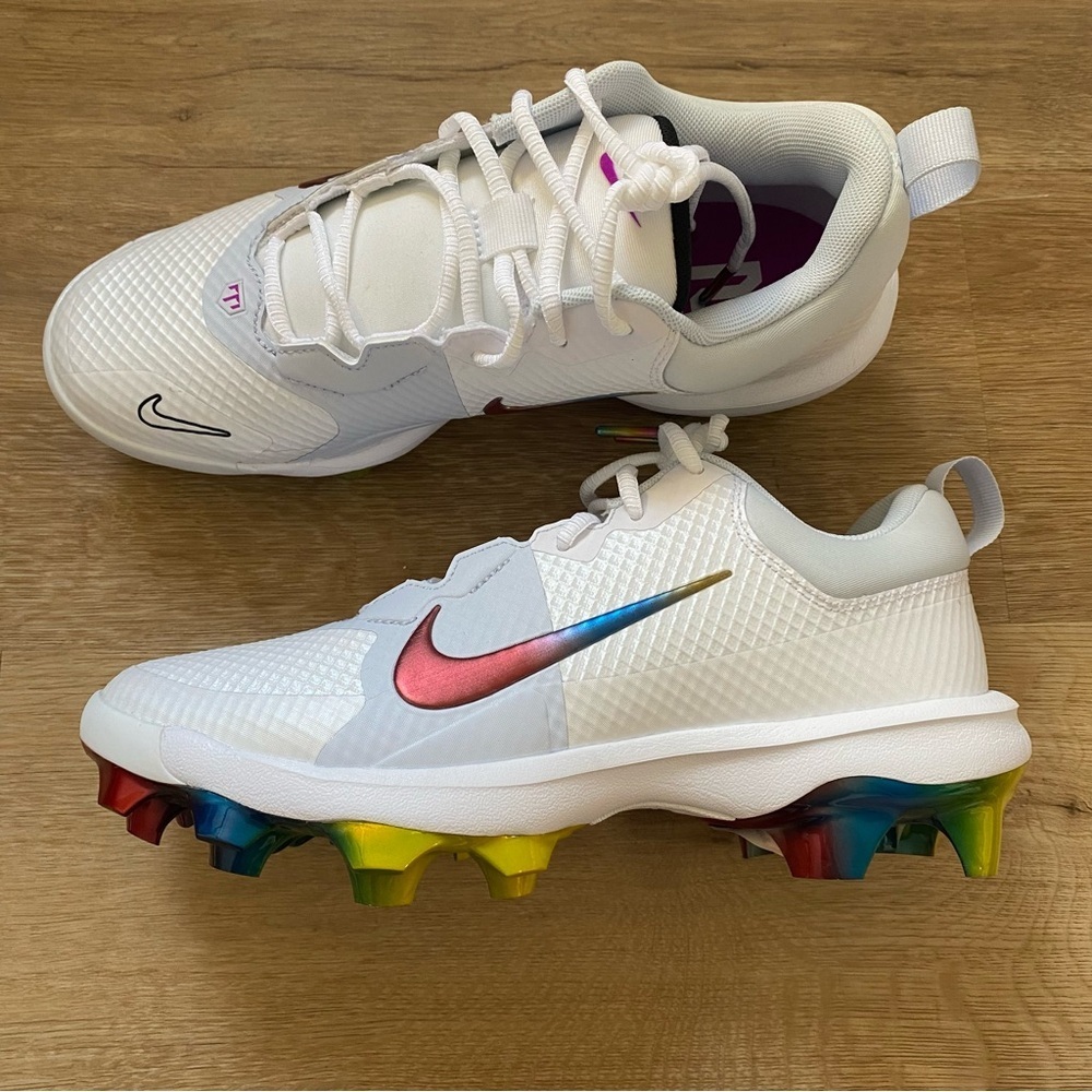 NEW Nike Force Trout 9 Pro MCS 'Rainbow'